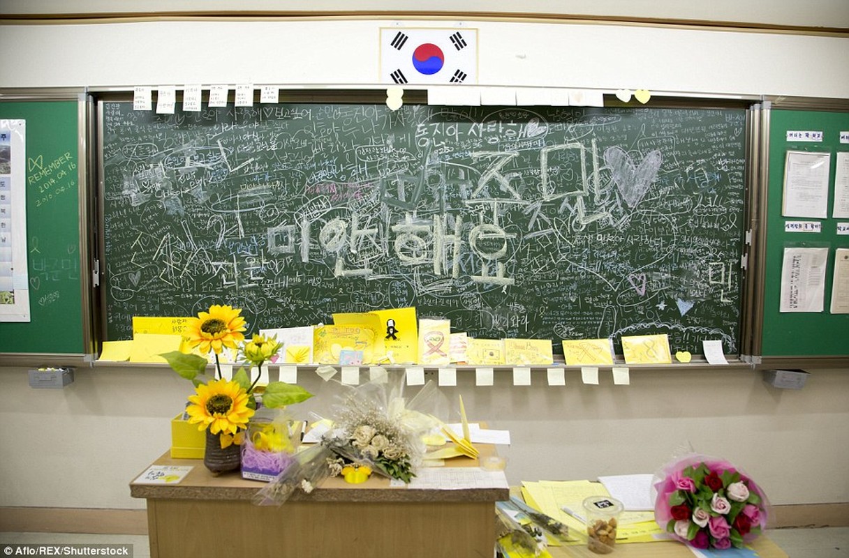 Lop hoc tuong niem 2 nam vu chim pha Sewol-Hinh-2